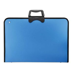 Torba plastična s ručkom 370X540 plava