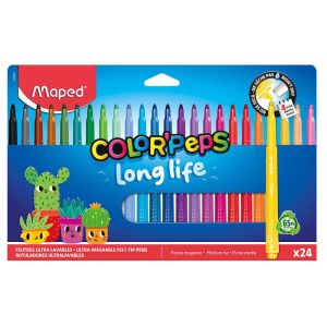 Flomasteri školski Maped Color'Peps Long life 2, 24/1 MAP844002