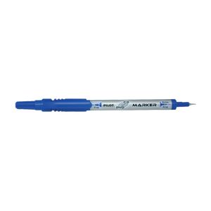 Flomaster Pilot, permanent Twin Marker CD-DVD, SCA-TMCD-L, 0,8 mm, plavi