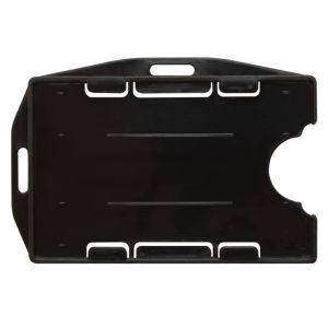 Etui za ID karticu Spree, tvrda plastika, univerzalni, crni