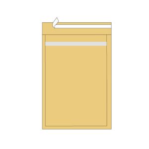 Kuverta sa zračnim jastučićima TIP A 130X170 mm / 110X160 mm, žuta