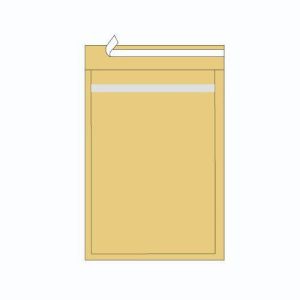 Kuverta sa zračnim jastučićima TIP E 240X270 mm / 220X260 mm, žuta