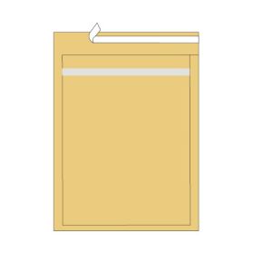 Kuverta sa zračnim jastučićima TIP H 290X370 mm / 270X360 mm, žuta