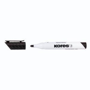 Flomaster Kores, marker za bijelu ploču, 2083, 3mm, crni