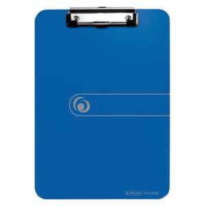Ploča podložna PVC, sa štipaljkom, A4, Easy orga to go, Herlitz, plava